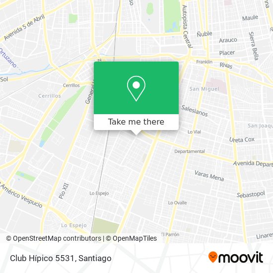 Club Hípico 5531 map