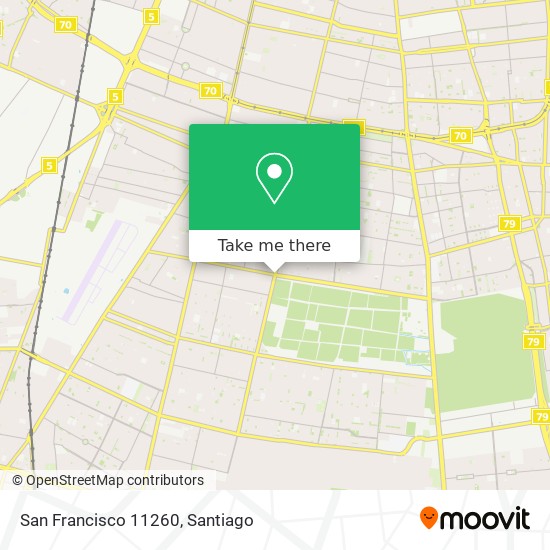 San Francisco 11260 map