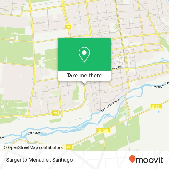 Sargento Menadier map