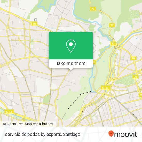 servicio de podas by:experts map