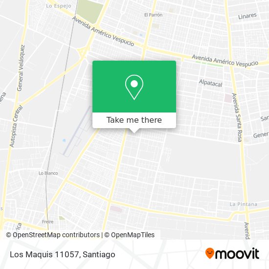 Los Maquis 11057 map