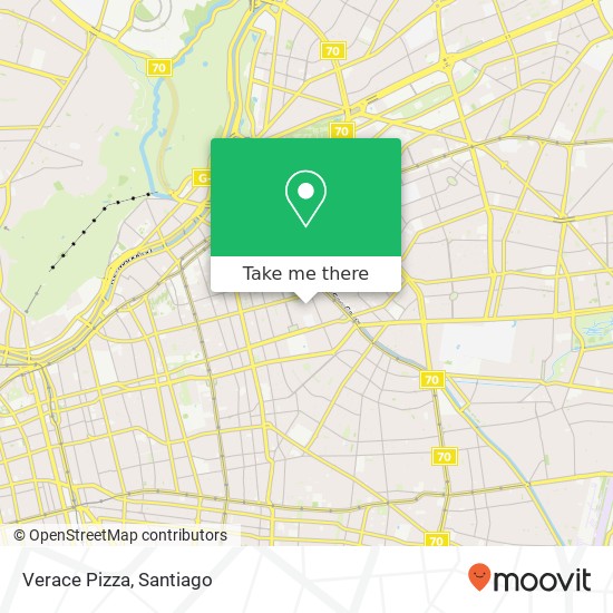 Verace Pizza map