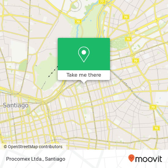 Procomex Ltda. map