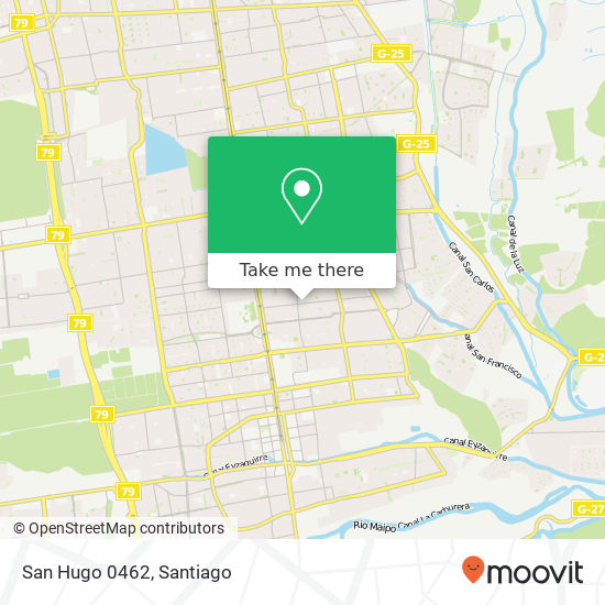 San Hugo 0462 map