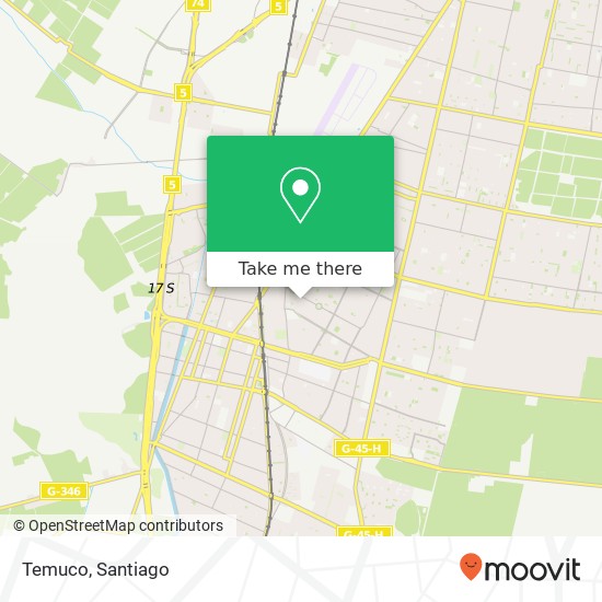 Temuco map