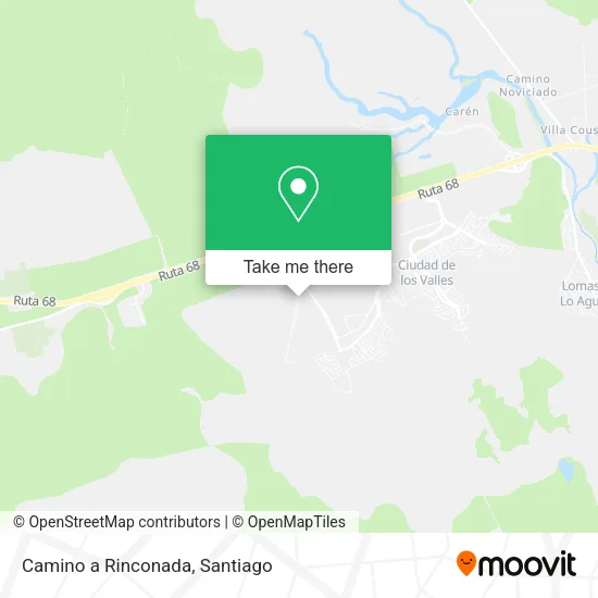Mapa de Camino a Rinconada