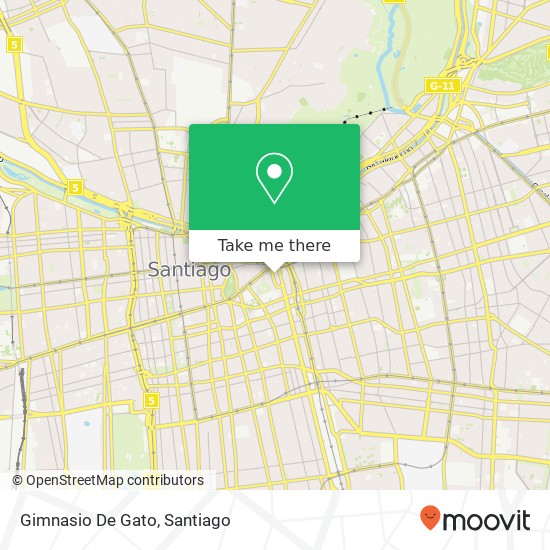 Mapa de Gimnasio De Gato