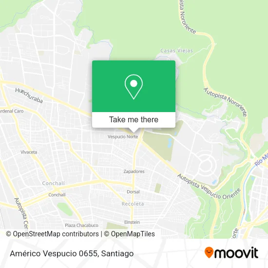 Mapa de Américo Vespucio 0655