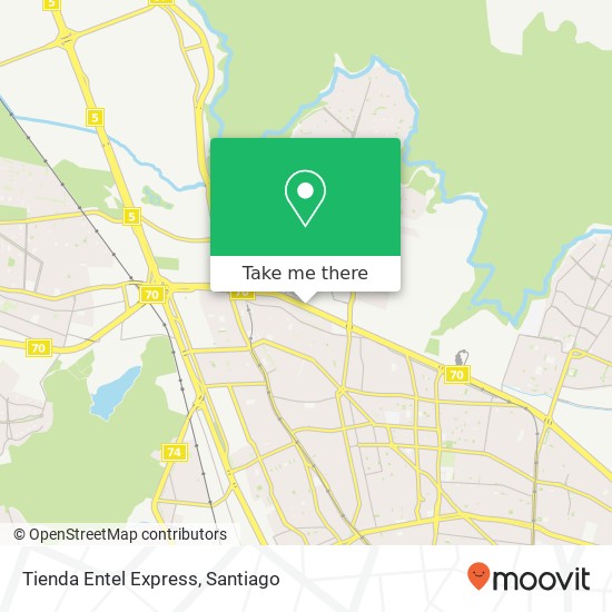 Tienda Entel Express map