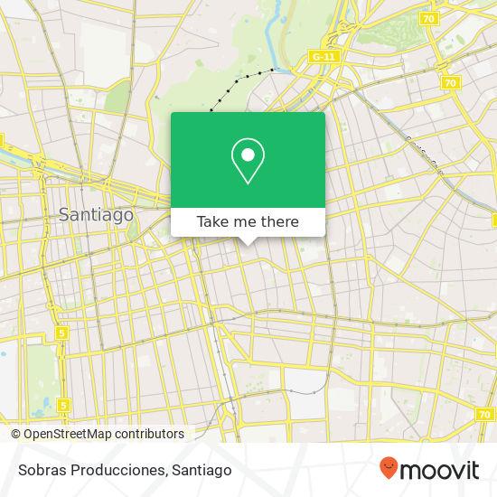 Sobras Producciones map