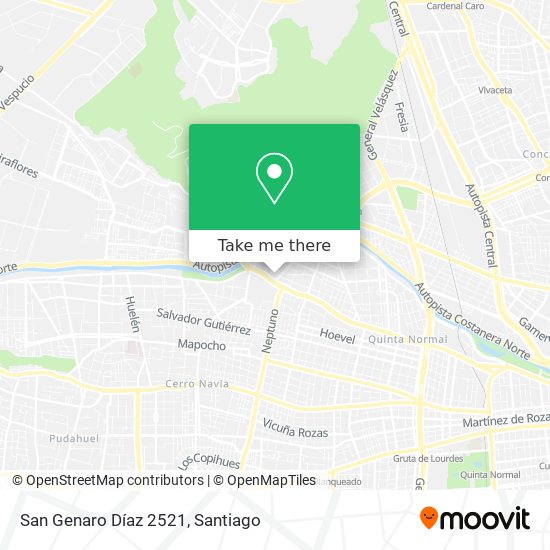 San Genaro Díaz 2521 map