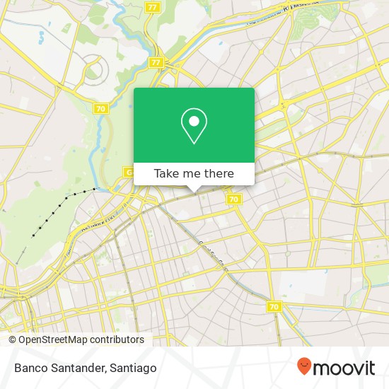 Banco Santander map