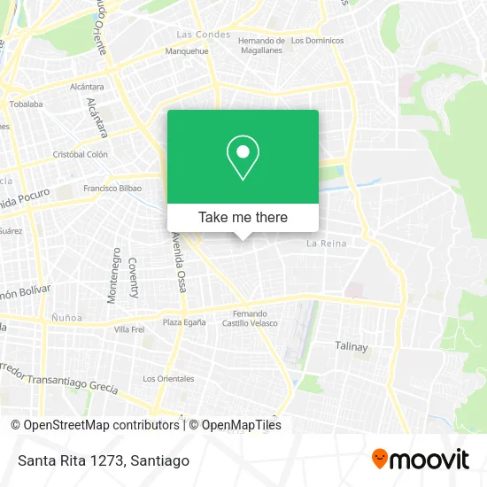 Santa Rita 1273 map