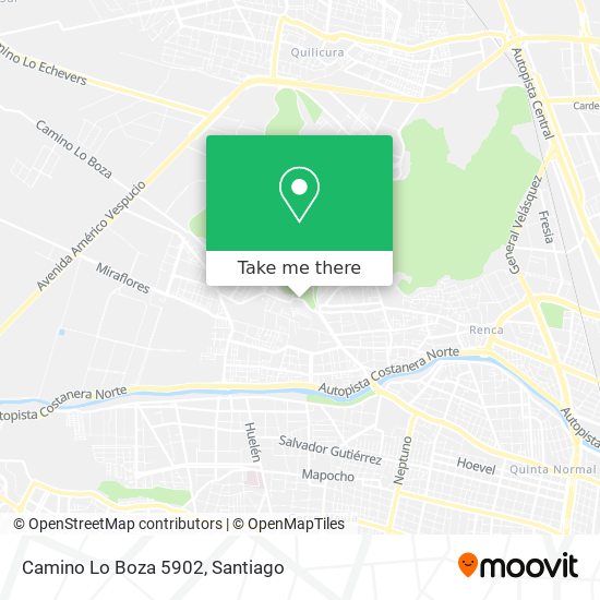 Camino Lo Boza 5902 map