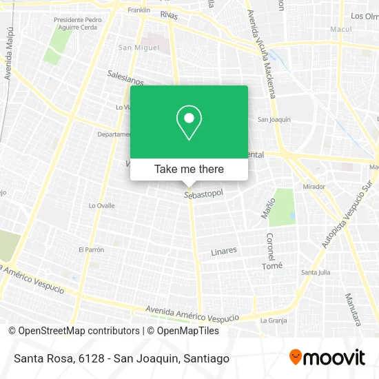 Santa Rosa, 6128 - San Joaquin map