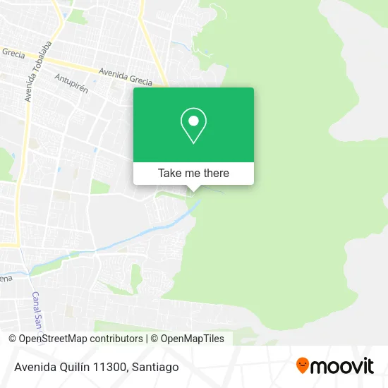 Avenida Quilín 11300 map