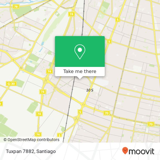 Tuxpan 7882 map