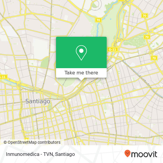 Inmunomedica - TVN map