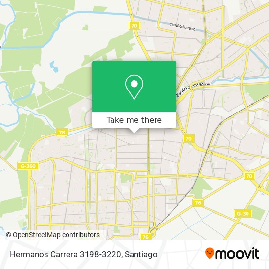 Hermanos Carrera 3198-3220 map