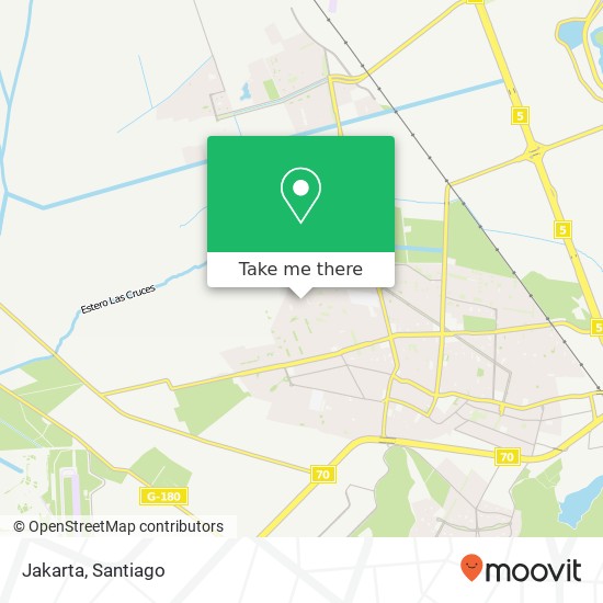 Jakarta map