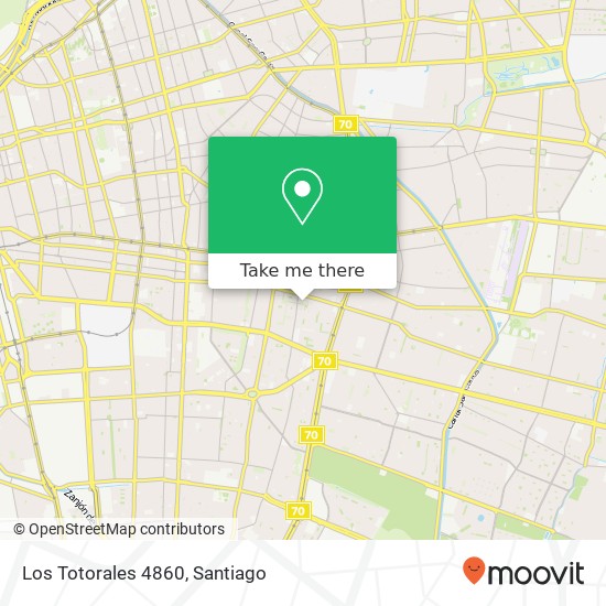 Los Totorales 4860 map