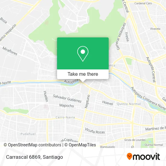 Carrascal 6869 map