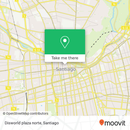 Disworld plaza norte map