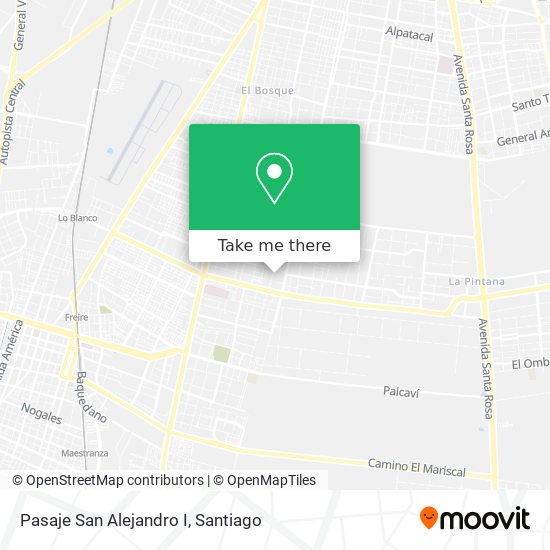 Mapa de Pasaje San Alejandro I