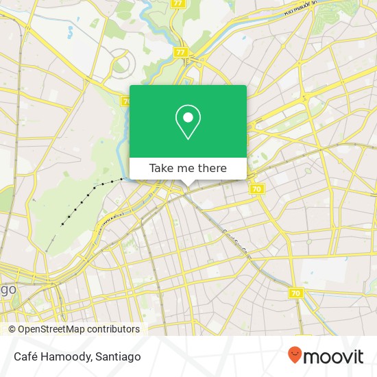 Mapa de Café Hamoody