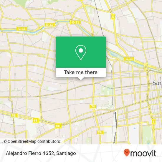 Alejandro Fierro 4652 map