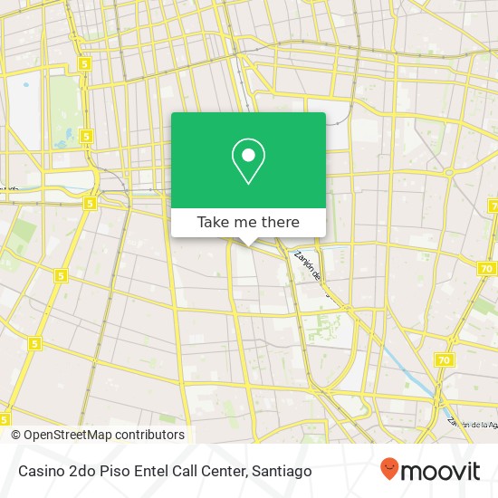 Casino 2do Piso Entel Call Center map