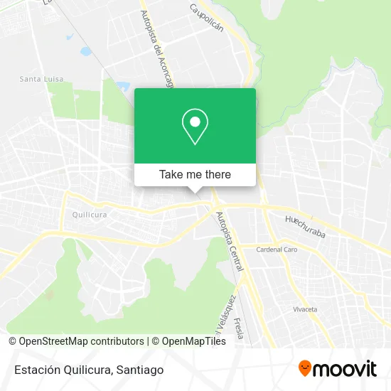 Estación Quilicura map