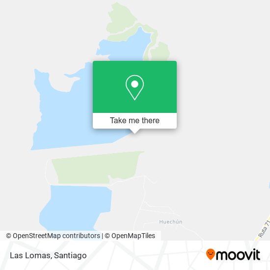 Las Lomas map