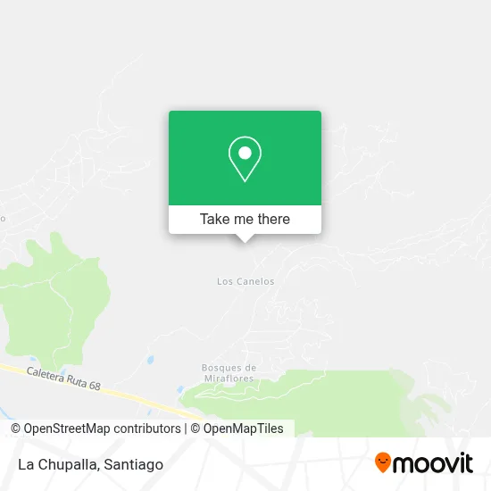 La Chupalla map