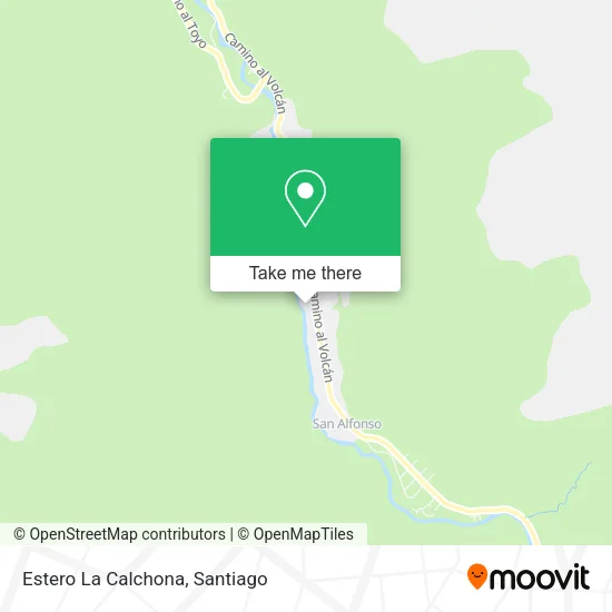 Estero La Calchona map