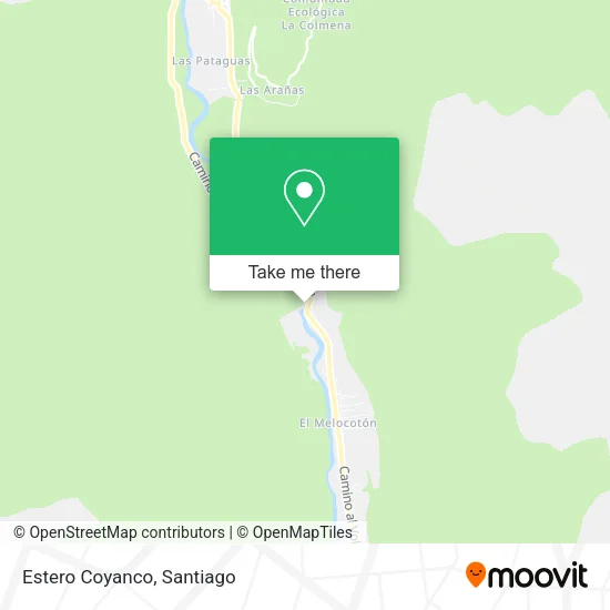 Estero Coyanco map