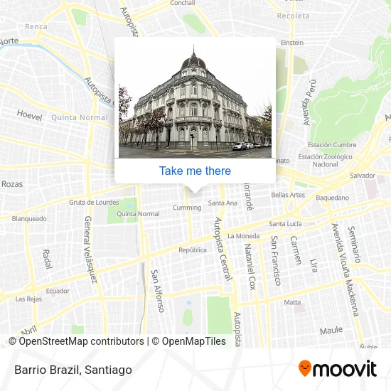 Barrio Brazil map