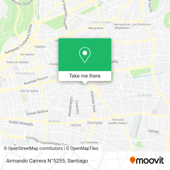 Armando Carrera N°5255 map