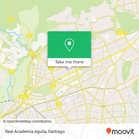 Real Academia Aguila map