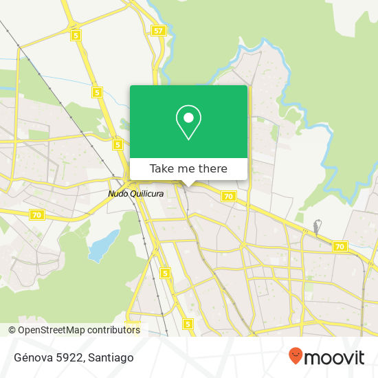 Génova 5922 map