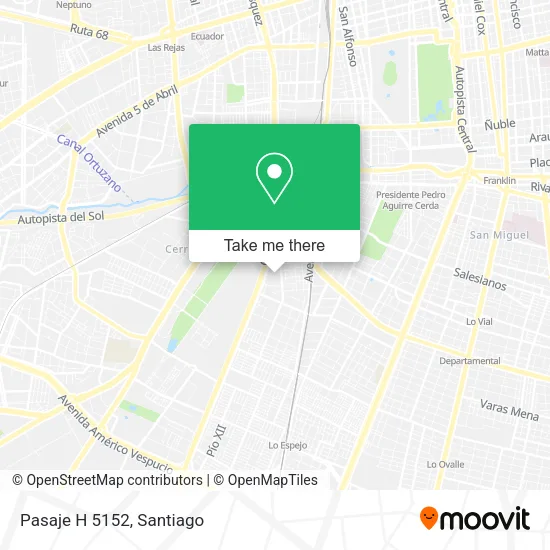 Pasaje H 5152 map