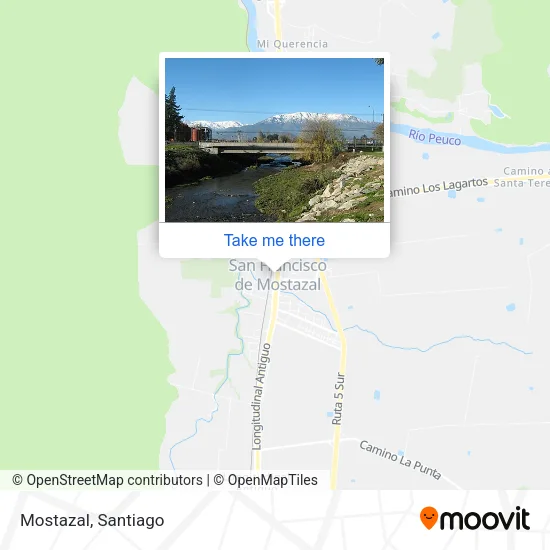 Mostazal map