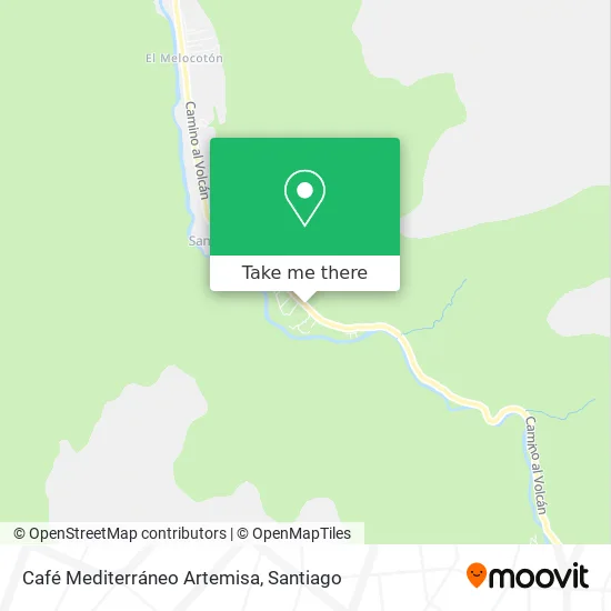 Café Mediterráneo Artemisa map