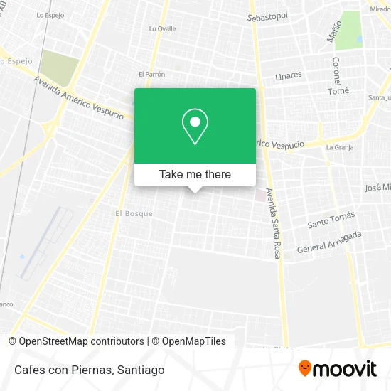 Cafes con Piernas map