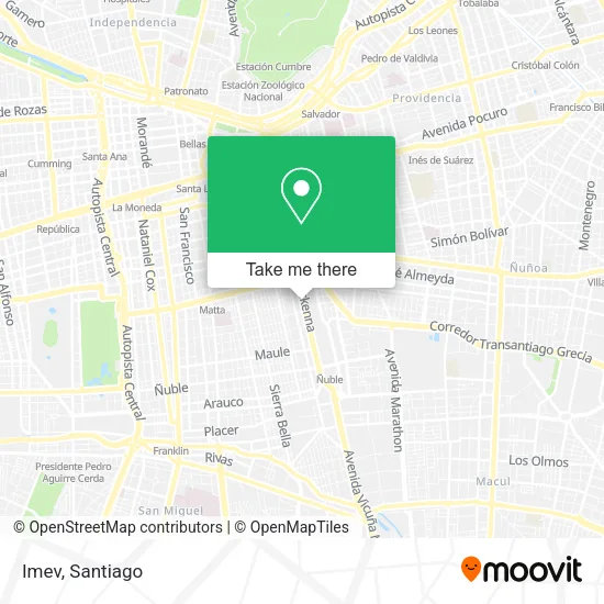Imev map