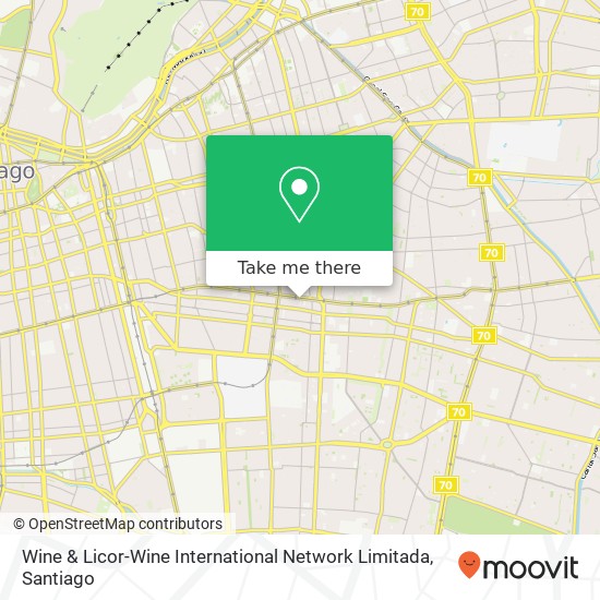Wine & Licor-Wine International Network Limitada map
