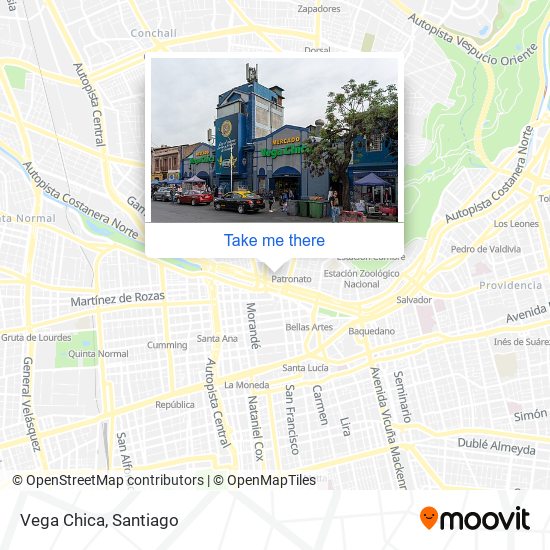 Vega Chica map