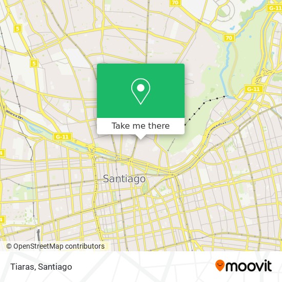 Tiaras map