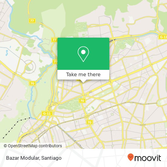 Mapa de Bazar Modular