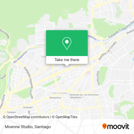 Moenne Studio map